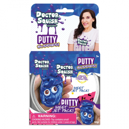 Doctor Squish Putty Dark Blue 50 g i gruppen LEGETØJ / Fidgets hos Spelexperten (107464)