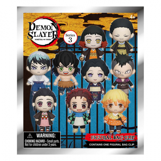Demon Slayer Kimetsu No Yaiba Bag Clip i gruppen LEGETØJ / Collectibles hos Spelexperten (10747)