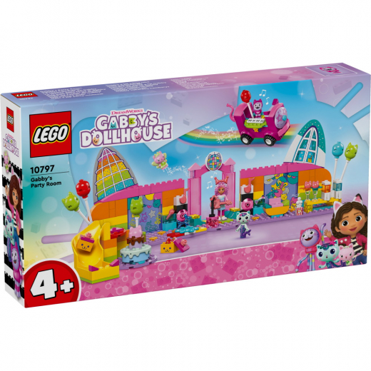 LEGO Gabby's Dollhouse - Gabbys partyrum i gruppen LEGETØJ / LEGO / LEGO Gabby's Dollhouse hos Spelexperten (10797)