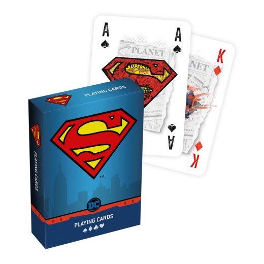 Playing Cards DC Comics Superman i gruppen  hos Spelexperten (108177124b)