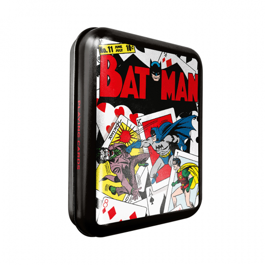 Playing Cards DC Comics Tins Action Comics Batman #11 Box i gruppen SELSKABSSPIL / Poker & casino / Design hos Spelexperten (108227924)