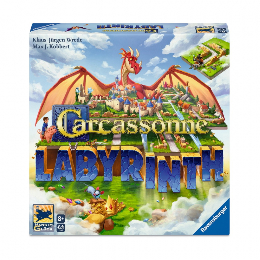 Labyrinth Carcassonne i gruppen SELSKABSSPIL / Familiespil hos Spelexperten (10825176)