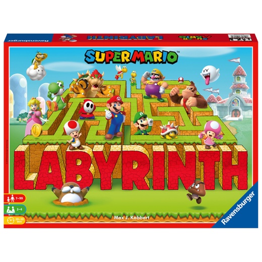 Super Mario Labyrinth i gruppen SELSKABSSPIL / Familiespil hos Spelexperten (10826893)