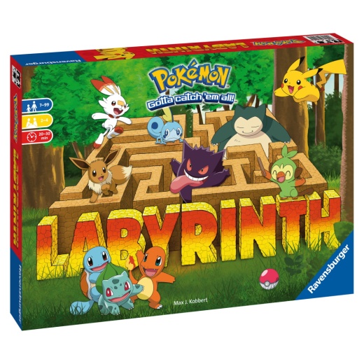 Pokémon Labyrinth DK) i gruppen SELSKABSSPIL / Familiespil hos Spelexperten (10827037)