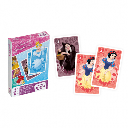 Shuffle - Kortspil Disney Princess 2 in 1 i gruppen SELSKABSSPIL / Børnespil hos Spelexperten (108483994)