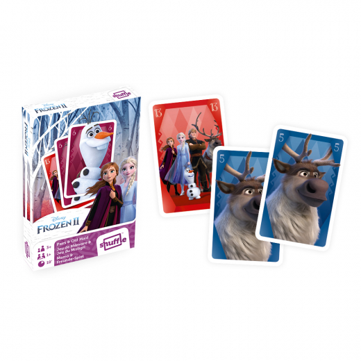 Shuffle - Kortspil Frozen II 2 in 1 i gruppen  hos Spelexperten (108561994)