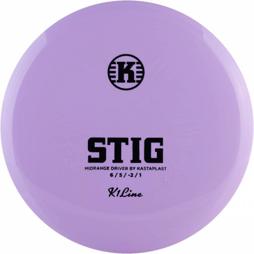 Kastaplast K1 Stig Light Purple i gruppen UDENDØRSSPIL / Disc Golf & frisbee / Midrange hos Spelexperten (108856)