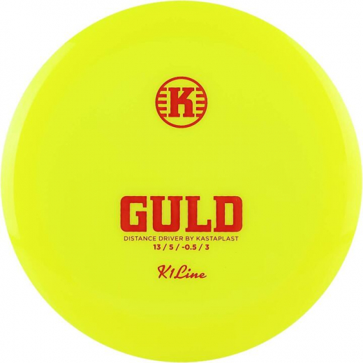Kastaplast K1 Guld Yellow i gruppen UDENDØRSSPIL / Disc Golf & frisbee / Distance Drivers hos Spelexperten (109268)