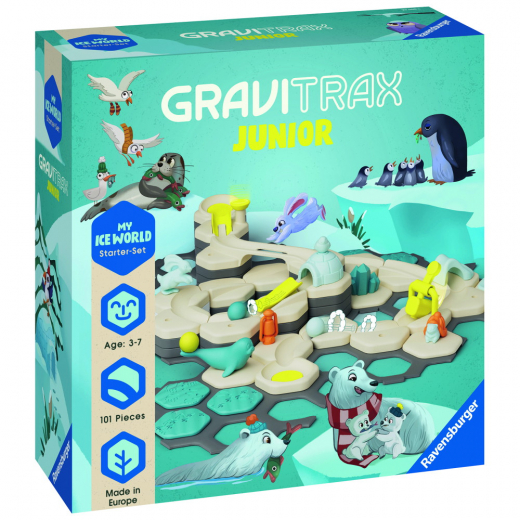 GraviTrax Junior starter-sæt My Ice World i gruppen LEGETØJ / Opfind & eksperiment hos Spelexperten (10927060)