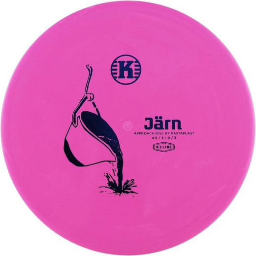 Kastaplast K3 Järn Pink i gruppen UDENDØRSSPIL / Disc Golf & frisbee / Putt & approach hos Spelexperten (109379)