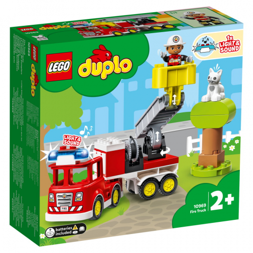 LEGO Duplo - Brandbil i gruppen LEGETØJ / LEGO / LEGO Duplo hos Spelexperten (10969)