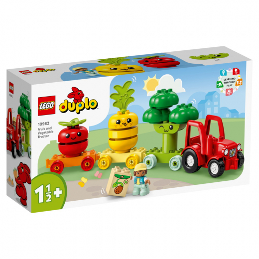 LEGO Duplo - Frugt- og grøntsagstraktor i gruppen LEGETØJ / LEGO / LEGO Duplo hos Spelexperten (10982)