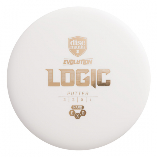 Discmania Evolution Logic EXO Hard White i gruppen UDENDØRSSPIL / Disc Golf & frisbee / Putt & approach hos Spelexperten (110350)
