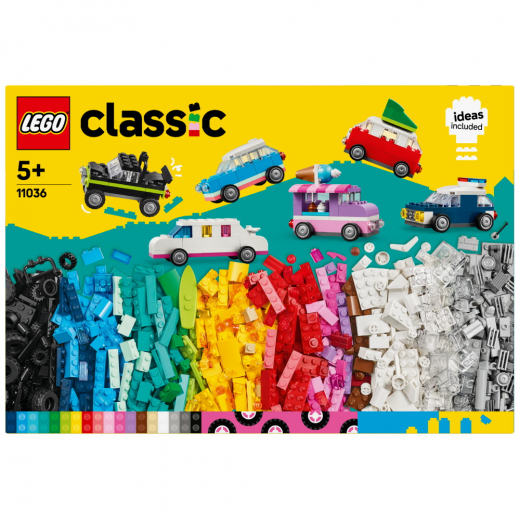 LEGO Classic - Kreative køretøjer i gruppen LEGETØJ / LEGO / LEGO Classics hos Spelexperten (11036)