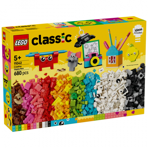 LEGO Classics - Kreativ glad æske i gruppen LEGETØJ / LEGO / LEGO Classics hos Spelexperten (11042)