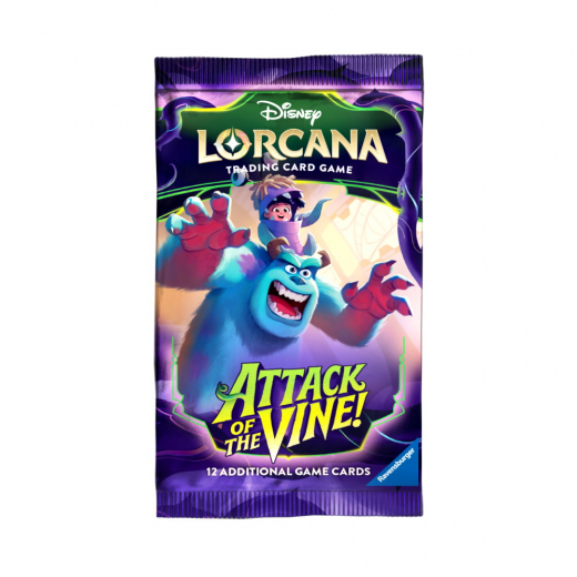 Disney Lorcana TCG: Attack of the Vine - Booster Pack i gruppen SELSKABSSPIL / Spilserier / Disney Lorcana Trading Card Game hos Spelexperten (11090046-BOS)