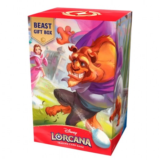 Disney Lorcana TCG: Beast Gift Box i gruppen SELSKABSSPIL / Spilserier / Disney Lorcana Trading Card Game hos Spelexperten (11090064)
