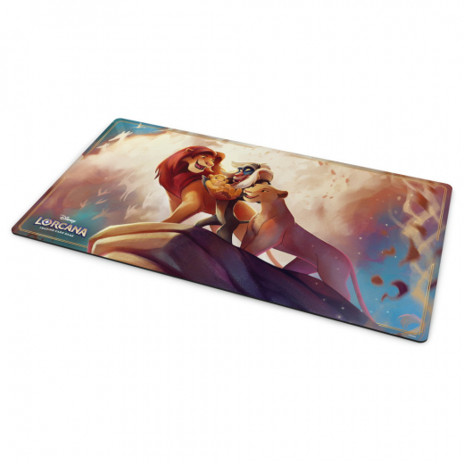 Disney Lorcana TCG: Playmat - Lion King i gruppen SELSKABSSPIL / Spilserier / Disney Lorcana Trading Card Game hos Spelexperten (11090070)