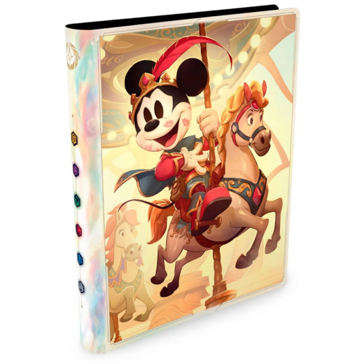 Disney Lorcana TCG: 9-Pocket Portfolio - Mickey & Minnie Mouse i gruppen SELSKABSSPIL / Spilserier / Disney Lorcana Trading Card Game hos Spelexperten (11090073)