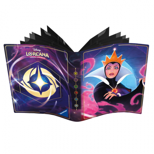 Disney Lorcana TCG: 4-Pocket Portfolio - The Queen i gruppen SELSKABSSPIL / Tilbehør / Opbevaring hos Spelexperten (11098184)