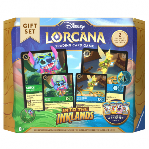 Disney Lorcana TCG: Into the Inklands - Gift Set i gruppen SELSKABSSPIL / Kortspil hos Spelexperten (11098295)