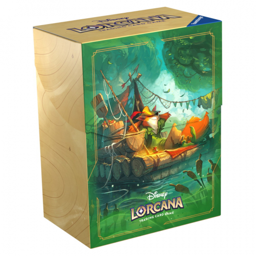 Disney Lorcana TCG: Deck Box - Robin Hood i gruppen SELSKABSSPIL / Tilbehør / Opbevaring hos Spelexperten (11098302)