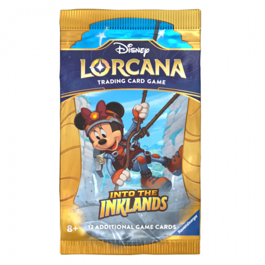 Disney Lorcana TCG: Into the Inklands - Booster Pack i gruppen SELSKABSSPIL / Kortspil hos Spelexperten (11098312-BOS)