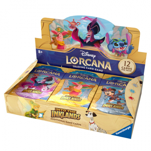 Disney Lorcana TCG: Into the Inklands - Booster Display i gruppen SELSKABSSPIL / Kortspil hos Spelexperten (11098312-DIS)