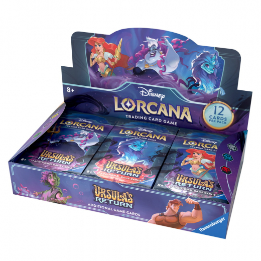 Disney Lorcana TCG: Ursula's Return - Booster Display i gruppen SELSKABSSPIL / Kortspil hos Spelexperten (11098342-DIS)