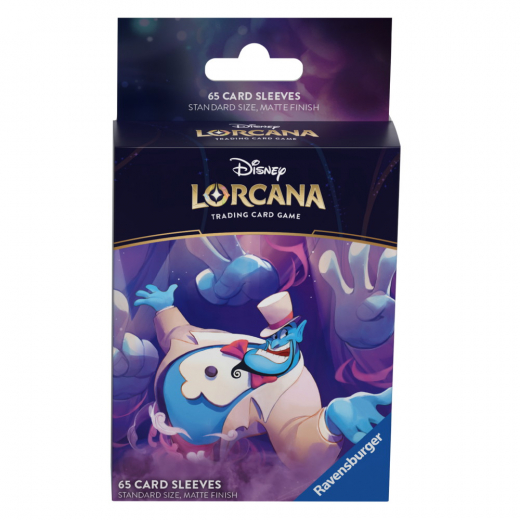 Disney Lorcana TCG: Sleeves 63 x 88 mm - Genie i gruppen SELSKABSSPIL / Tilbehør / Sleeves hos Spelexperten (11098360)