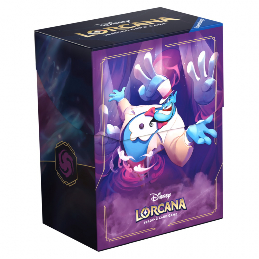 Disney Lorcana TCG: Deck Box - Genie i gruppen SELSKABSSPIL / Tilbehør / Opbevaring hos Spelexperten (11098362)