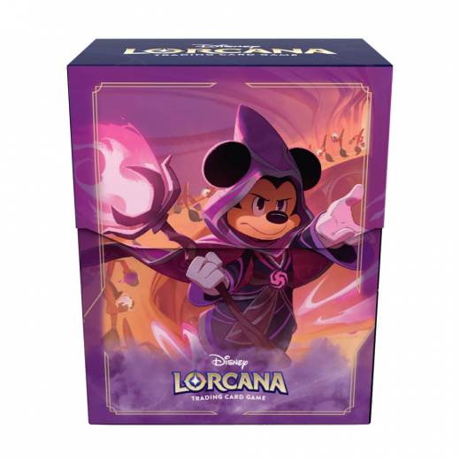 Disney Lorcana TCG: Deck Box - Mickey Mouse i gruppen SELSKABSSPIL / Spilserier / Disney Lorcana Trading Card Game hos Spelexperten (11098534)