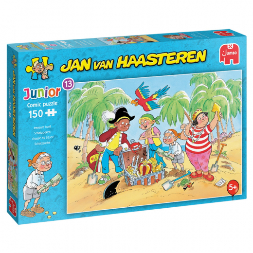 Jan van Haasteren Treasure Hunt 150 Brikker i gruppen PUSLESPIL / < 750 brikker hos Spelexperten (1110100034)