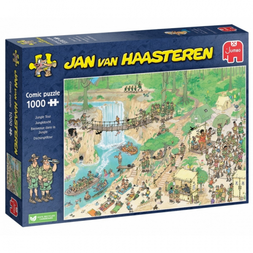 Jan van Haasteren Jungle Tour 1000 Brikker i gruppen PUSLESPIL / Jan van Haasteren hos Spelexperten (1110100316)