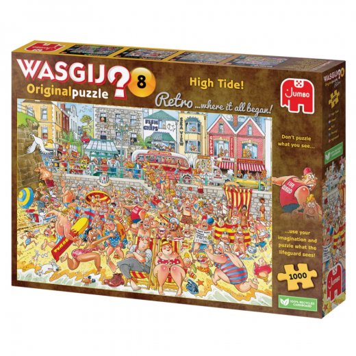 Wasgij? Retro Original #8 - High Tide! 1000 Brikker i gruppen PUSLESPIL / Wasgij hos Spelexperten (1110100579)