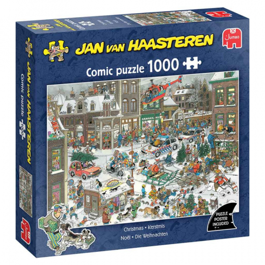 Jan van Haasteren - Christmas 1000 brikker i gruppen PUSLESPIL / 1000 brikker hos Spelexperten (1110100599)