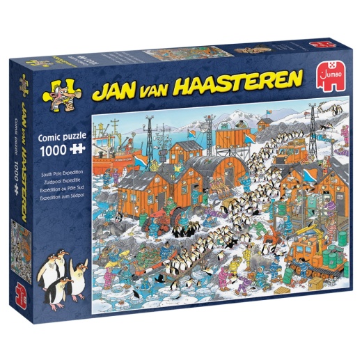 Jan van Haasteren - South Pole Expedition 1000 Brikker i gruppen PUSLESPIL / 1000 brikker hos Spelexperten (1110100607)