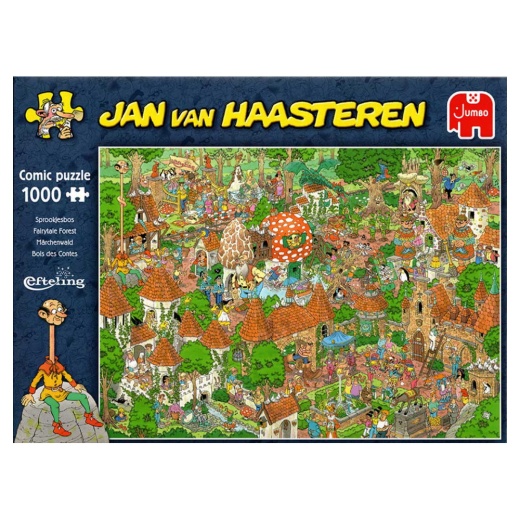 Jan van Haasteren Fairytale Forest 1000 Brikker i gruppen PUSLESPIL / 1000 brikker hos Spelexperten (1110100608)