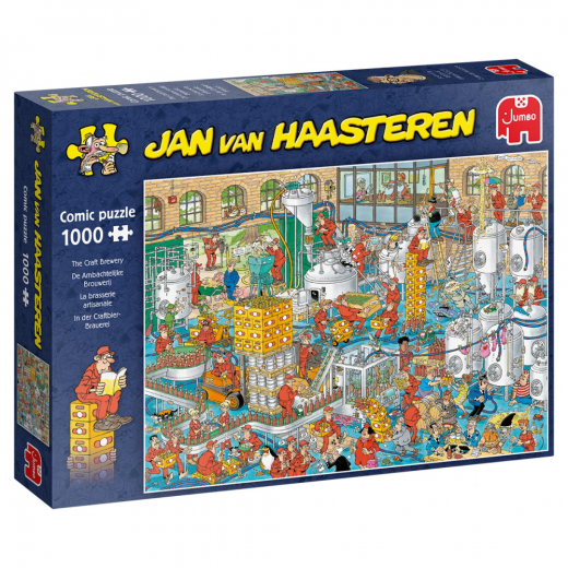 Jan van Haasteren The Craft Brewery 1000 Brikker i gruppen PUSLESPIL / 1000 brikker hos Spelexperten (1110100610)