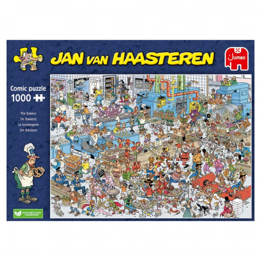 Jan van Haasteren The Bakery 1000 Brikker i gruppen PUSLESPIL / Jan van Haasteren hos Spelexperten (1110100621)