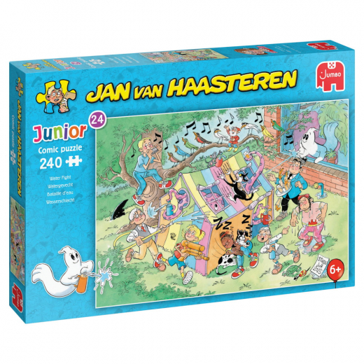Jan van Haasteren Water Fight 240 Brikker i gruppen PUSLESPIL / < 750 brikker hos Spelexperten (1110100878)