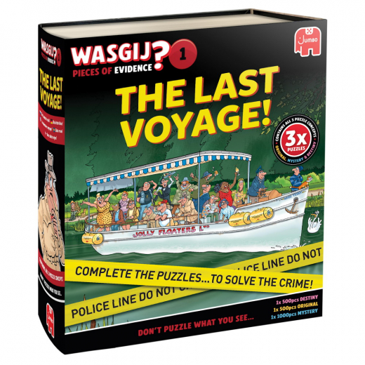 Wasgij: Pieces of Evidence 1 - The Last Voyage! 2000 Brikker i gruppen SELSKABSSPIL / Escape Room hos Spelexperten (1110100905)
