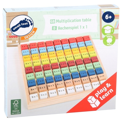 Colourful Multiplication Table i gruppen SELSKABSSPIL / Pædagogiske spil hos Spelexperten (11163)
