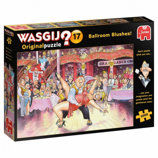 Wasgij? Original #17 Ballroom Blushes! 1000 Brikker i gruppen PUSLESPIL / Wasgij hos Spelexperten (1119800089)