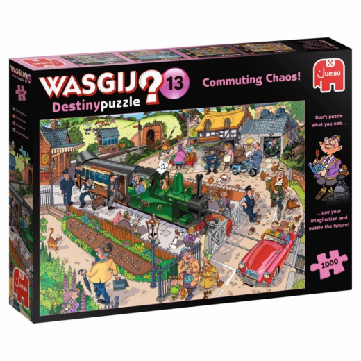 Wasgij? Destiny #13 Commuting Chaos! 1000 Brikker i gruppen  hos Spelexperten (1119800090)