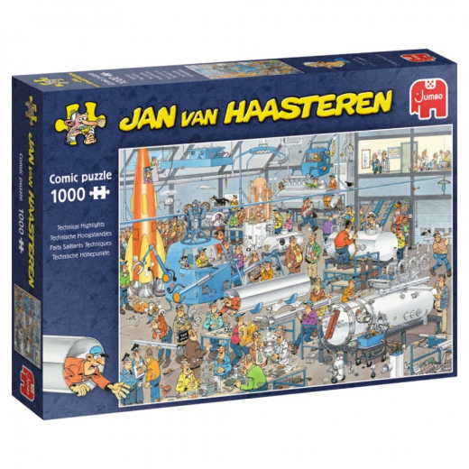 Jan van Haasteren Technical Highlights 1000 Brikker i gruppen PUSLESPIL / 1000 brikker hos Spelexperten (1119800100)