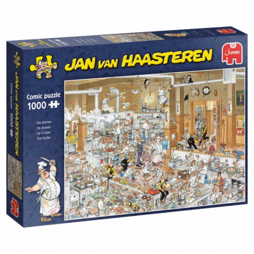 Jan van Haasteren The Kitchen 1000 Brikker i gruppen PUSLESPIL / 1000 brikker hos Spelexperten (1119800103)