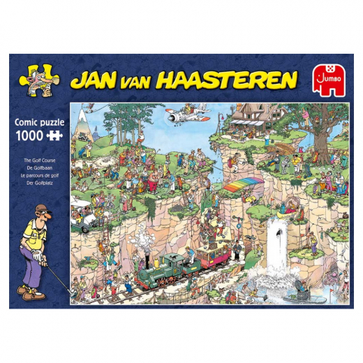 Jan van Haasteren The Golf Course 1000 Brikker i gruppen PUSLESPIL / 1000 brikker hos Spelexperten (1119800105)
