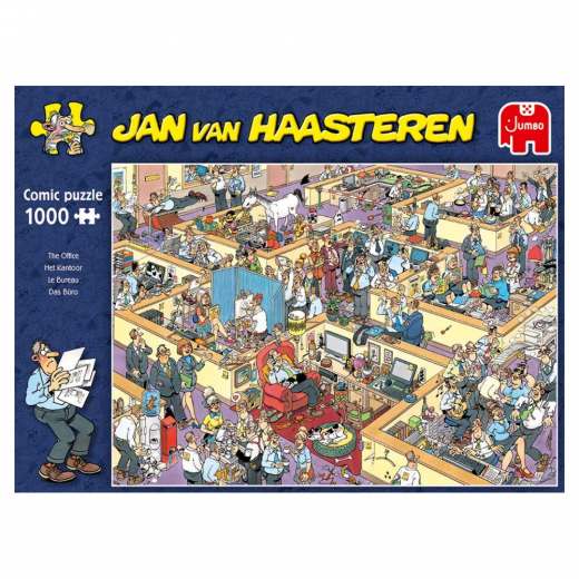 Jan van Haasteren The Office 1000 Brikker i gruppen PUSLESPIL / Jan van Haasteren hos Spelexperten (1119800107)