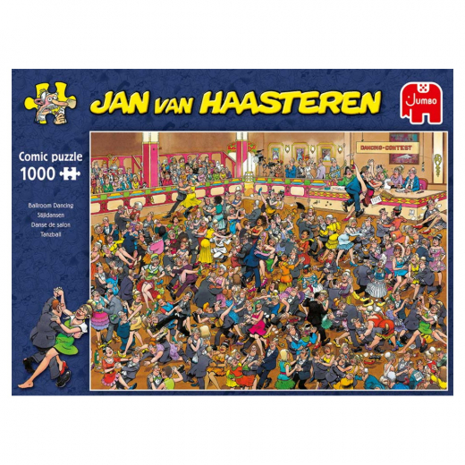 Jan van Haasteren Ballroom Dancing 1000 Brikker i gruppen PUSLESPIL / Jan van Haasteren hos Spelexperten (1119800122)